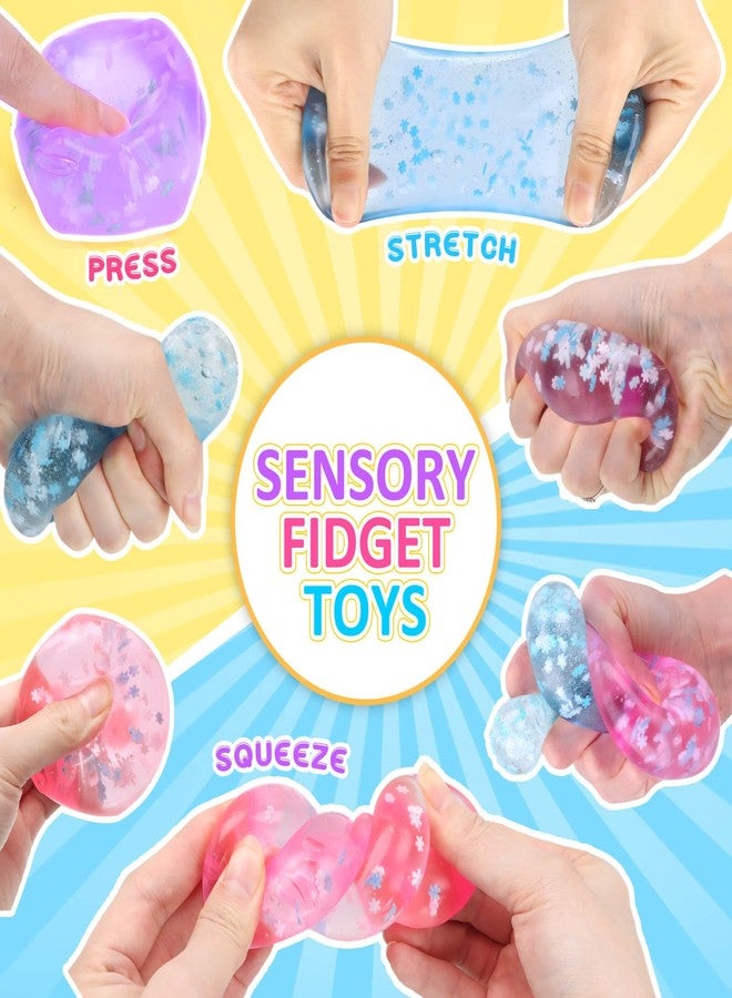 Gretex Ice Cube Fidget Toy for All Ages: 3 Pack Soft Cubes Sensory Fidget Ice Cube Stress Ball Squishy Cube Stress Relief Toys for Kids, Teens and Adults Party Favors, Birthday Gift for Kids Age 3+ - Image 3